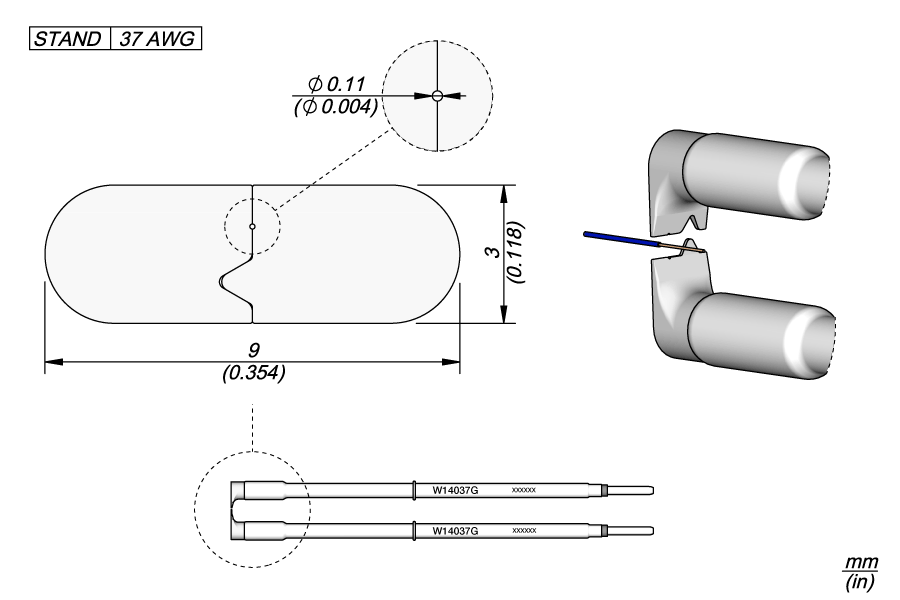 W14037G - 37G Cartridges Ø 0.11mm